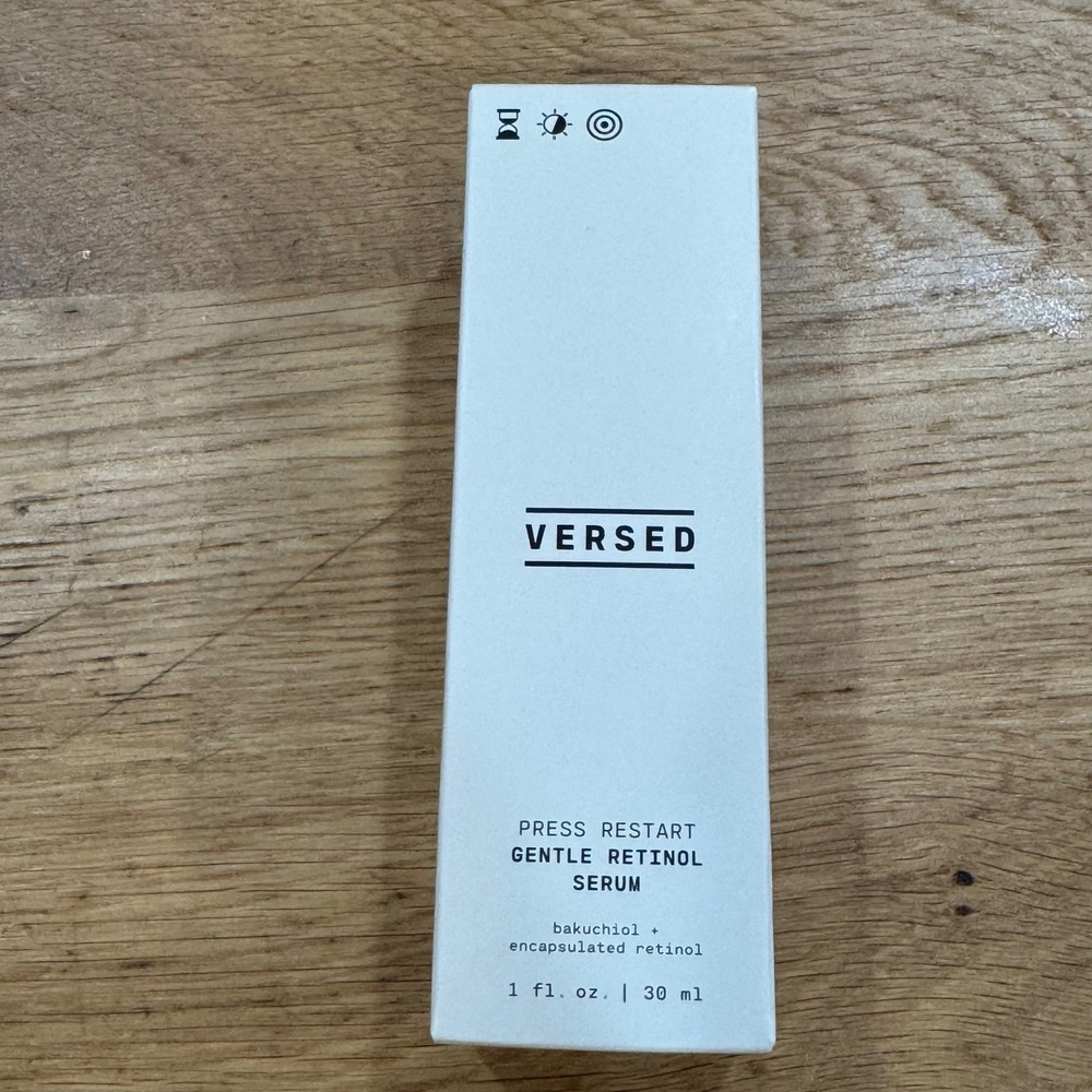 Versed Press Restart Gentle Retinol Serum 1 fl oz Bakuchiol Encapsulated Retinol